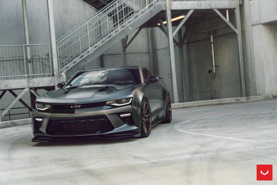  Chevrolet Camaro on Vossen Wheels (HF-3) 2019 года  (фото 12 из 16)